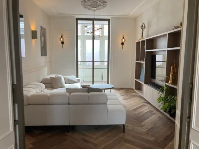 Woonkamer na de verbouwing