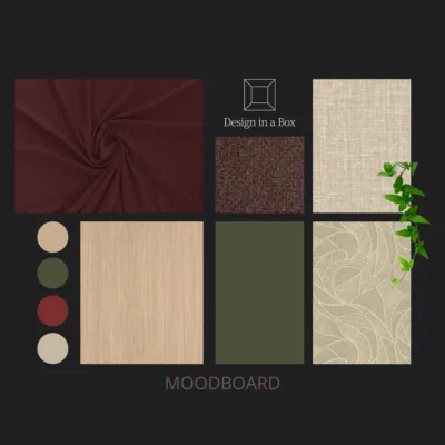 Moodboard Bourgundy