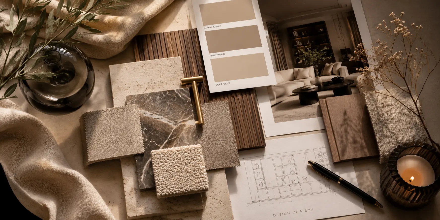 Design in a Box materialen Design in a Box materialen